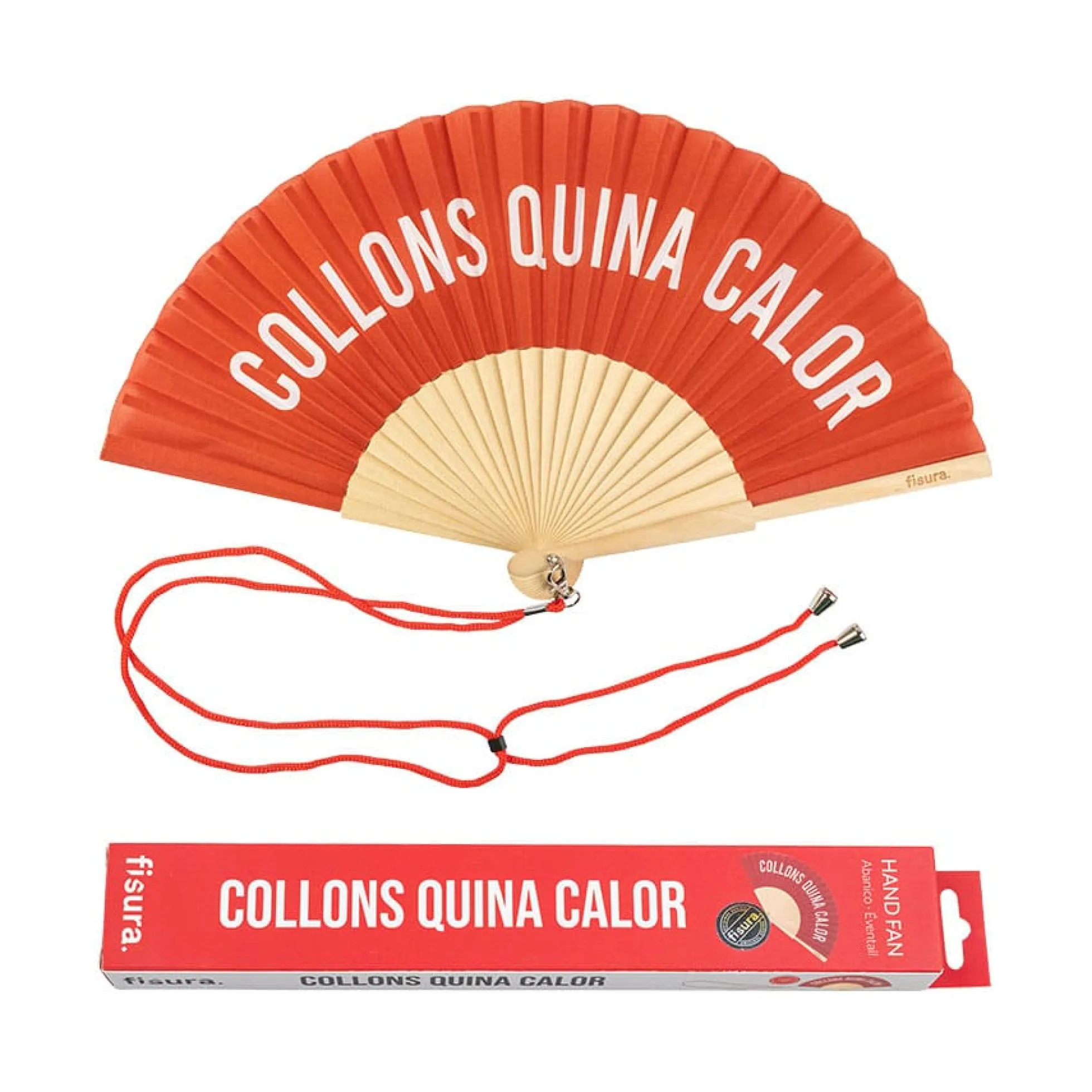 Abanico"Collons quina calor"