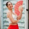 Abanico "Corazones"