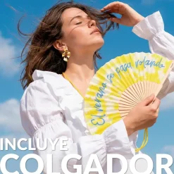 Abanico “El verano se pasa volando”