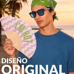 Abanico “I’m hot” ondas