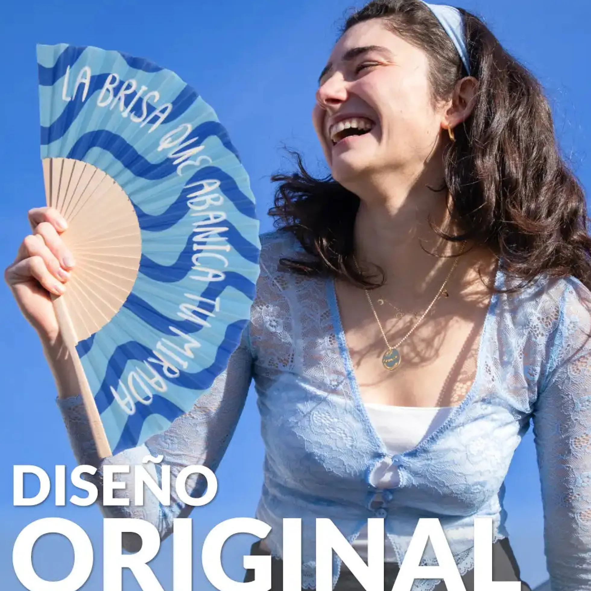 Abanico "La brisa que abanica tu mirada”