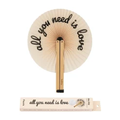 Abanico pai pai “all you need is love”