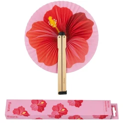 Abanico pai pai “Flor hawaina”