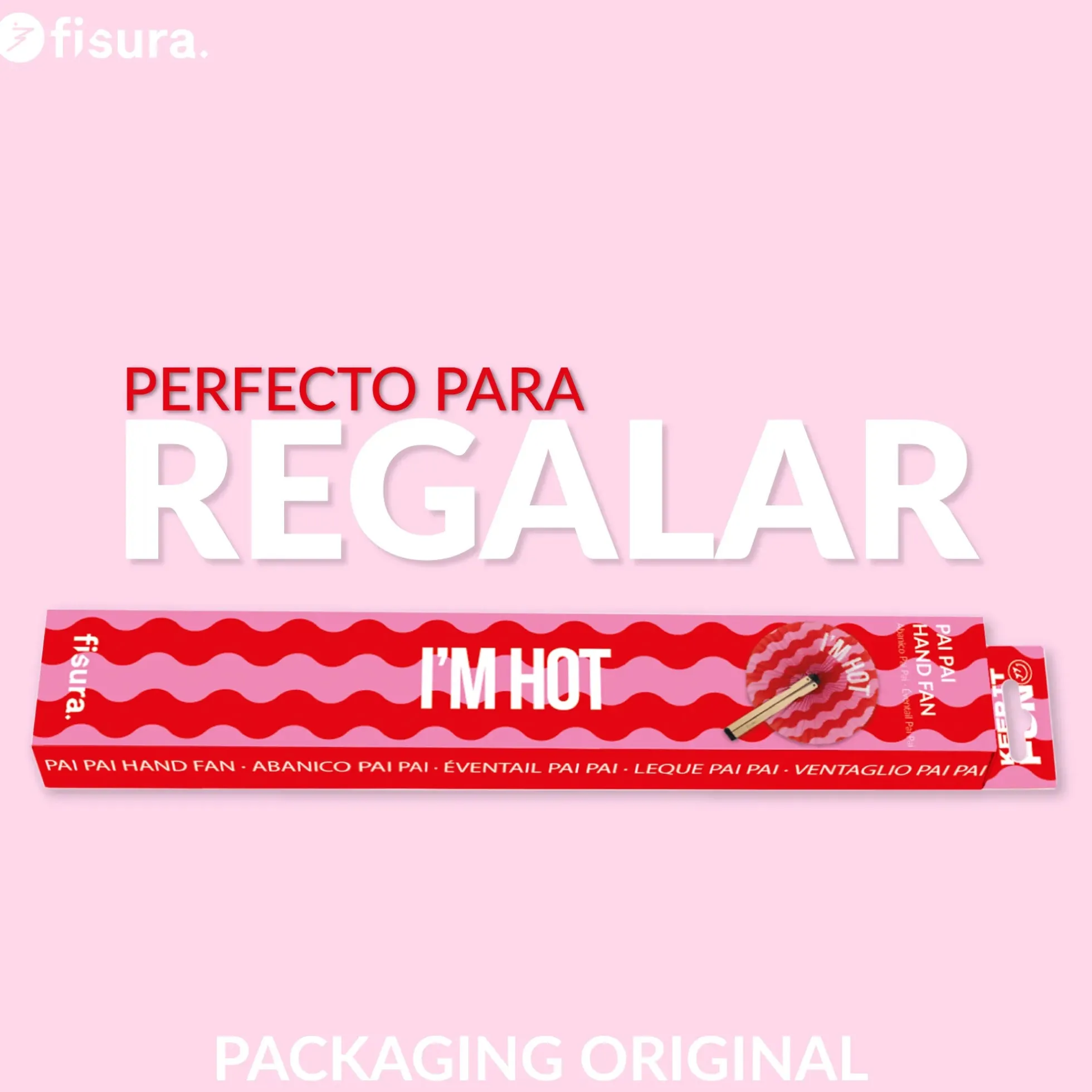 Abanico pai pai “I’m hot”