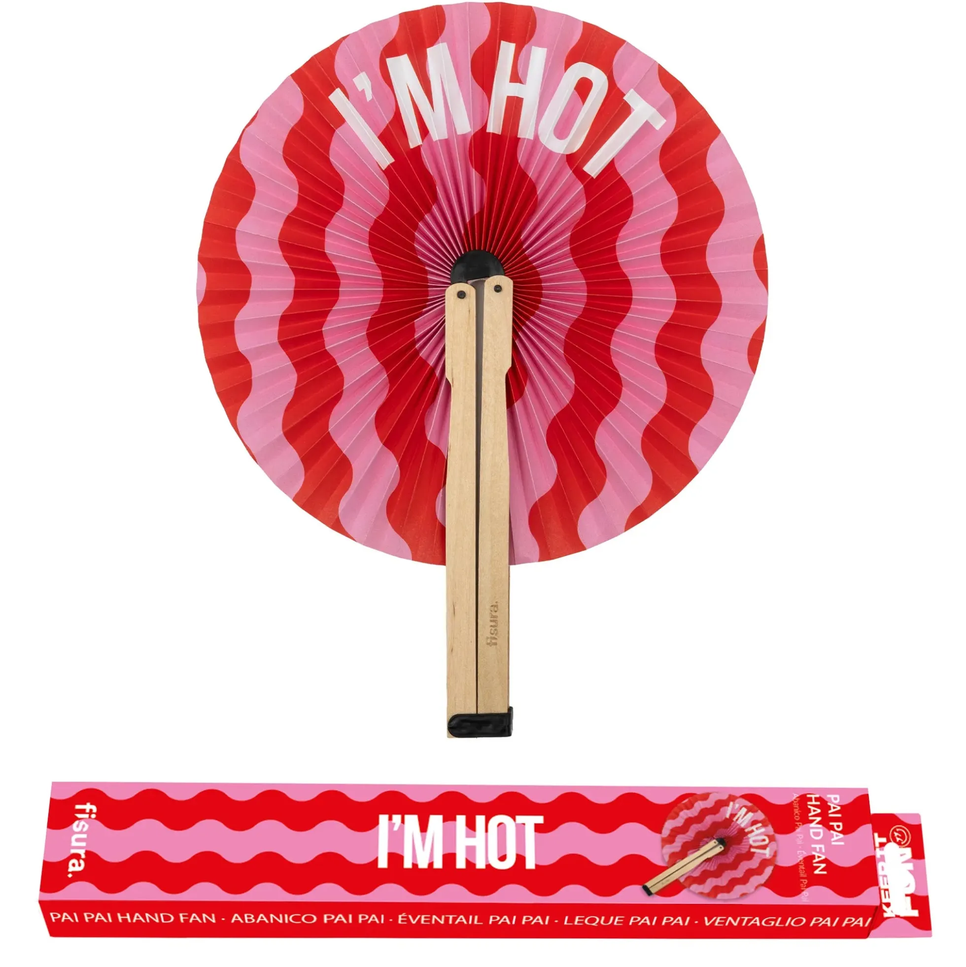 Abanico pai pai “I’m hot”