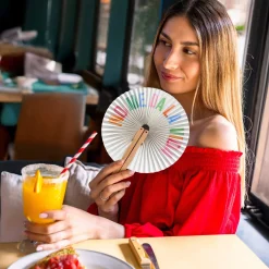Abanico pai pai “No me da la vida” 5 unidades