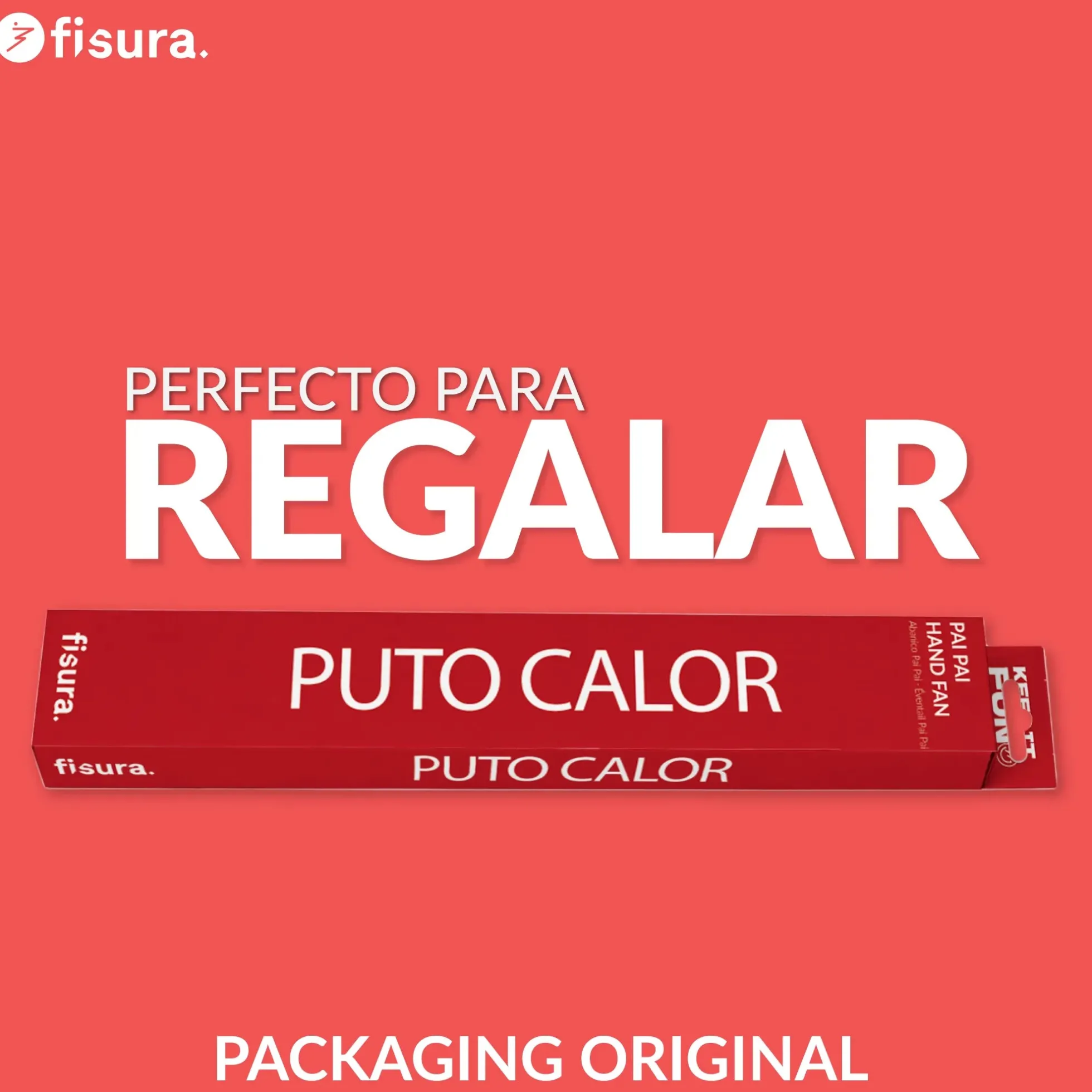 Abanico pai pai “Puto calor”