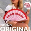 Abanico pintado “Do not disturb”