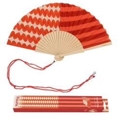 Abanico “Simétrico” rojo