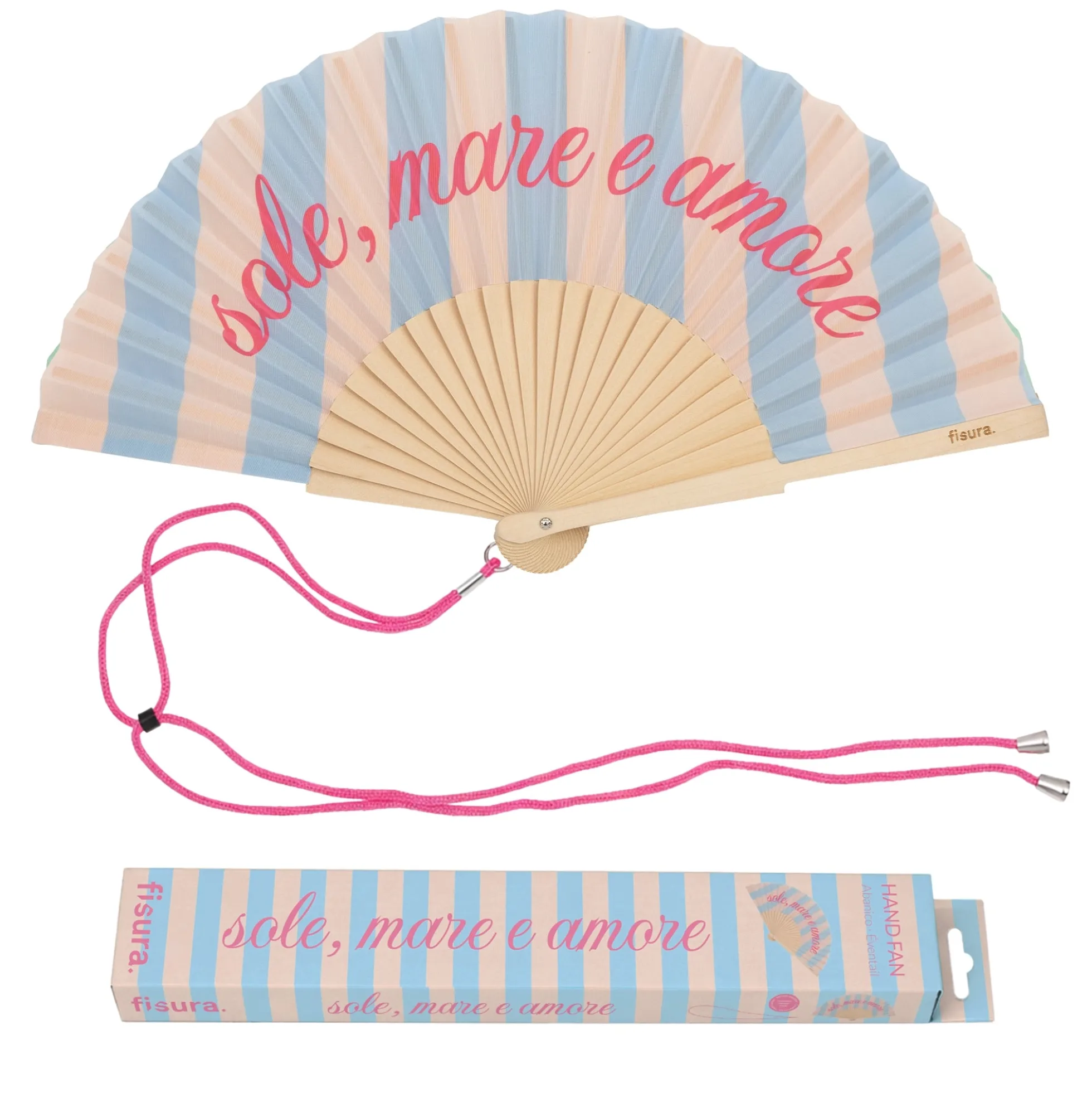 Abanico "Sole, mare e amore"
