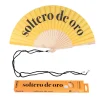 Abanico “Soltero de oro” amarillo