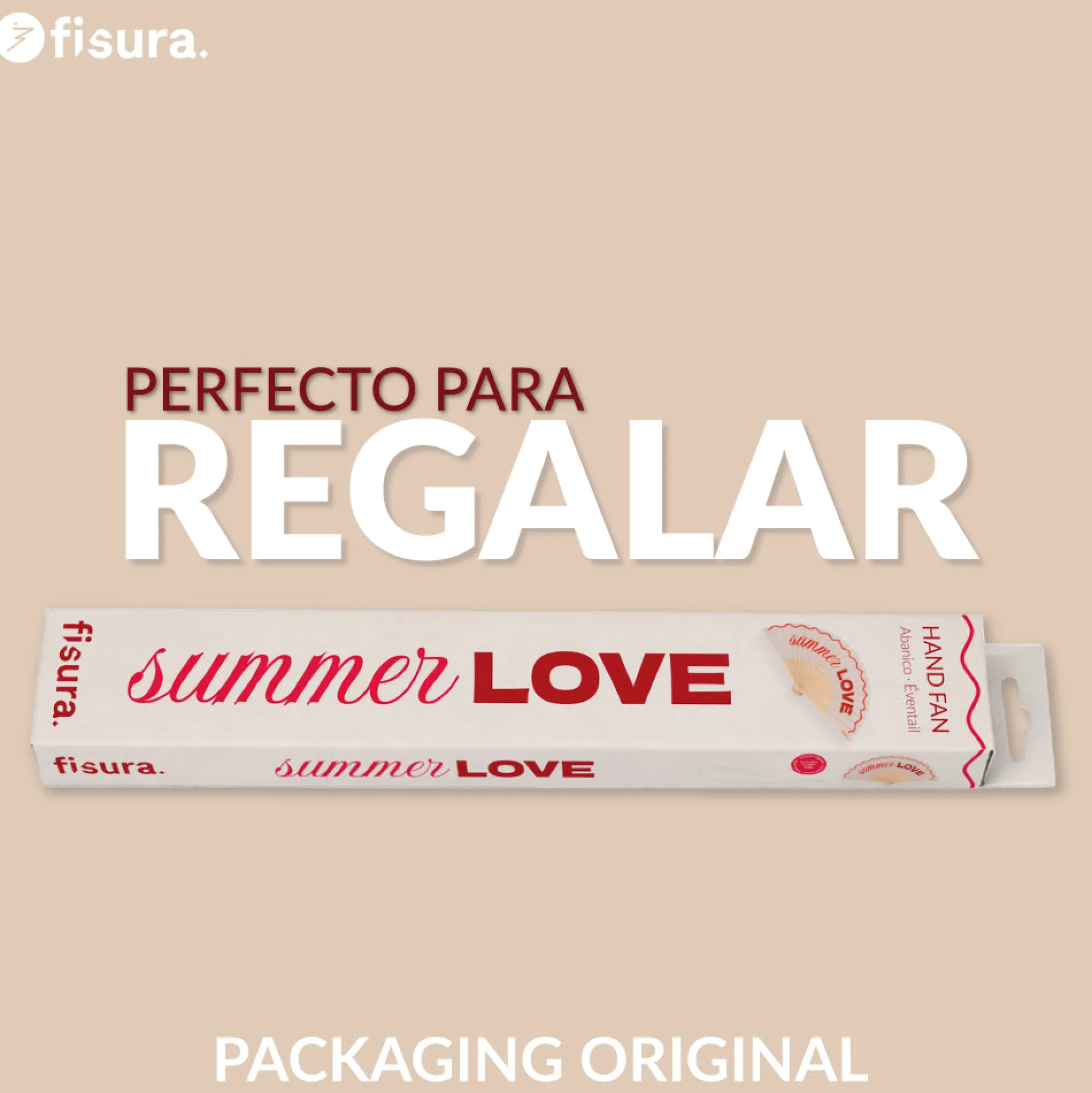 Abanico "Summer love"