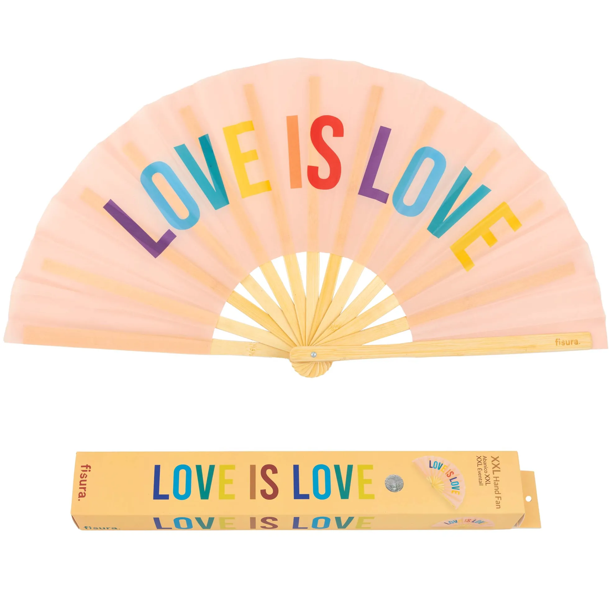 Abanico xxl “Love is love"