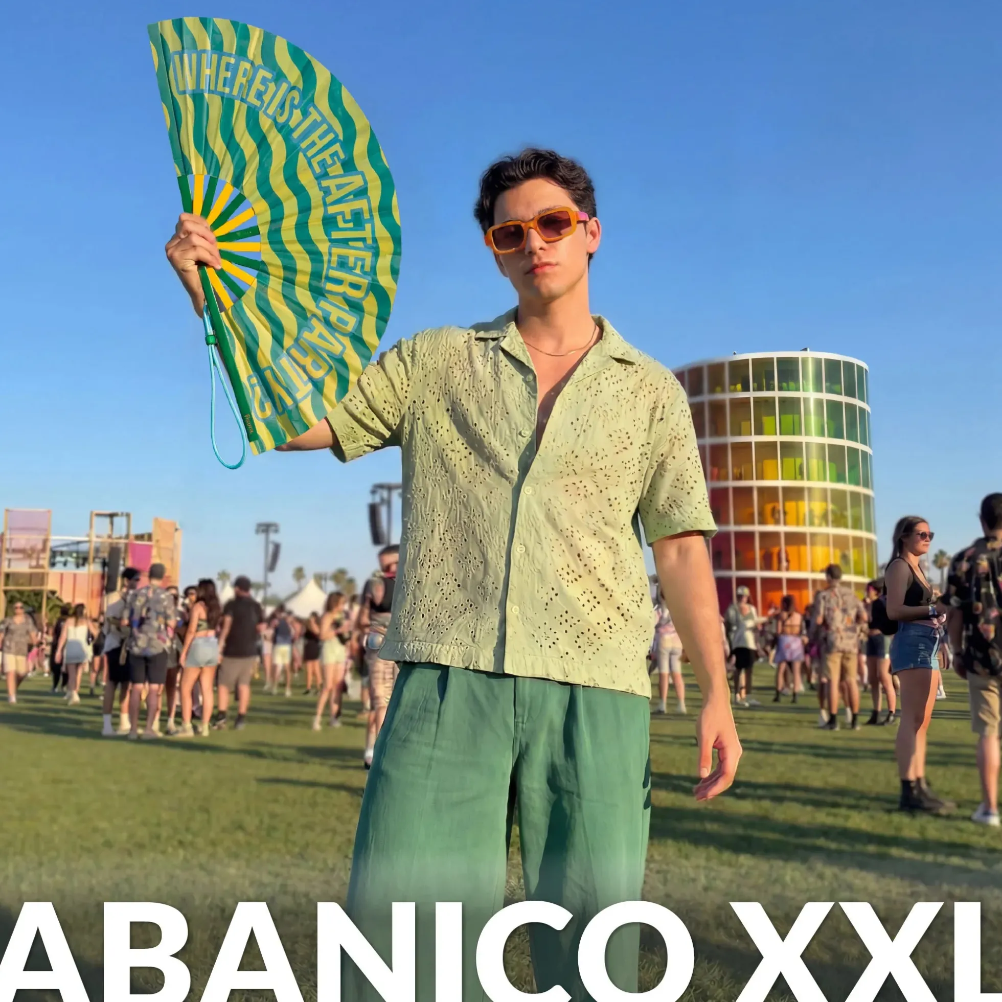 Abanico xxl "Where is the after party?