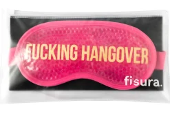 Antifaz de gel “Fucking hangover” rosa