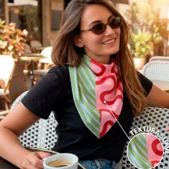 Bandana “Ondas y rayas”