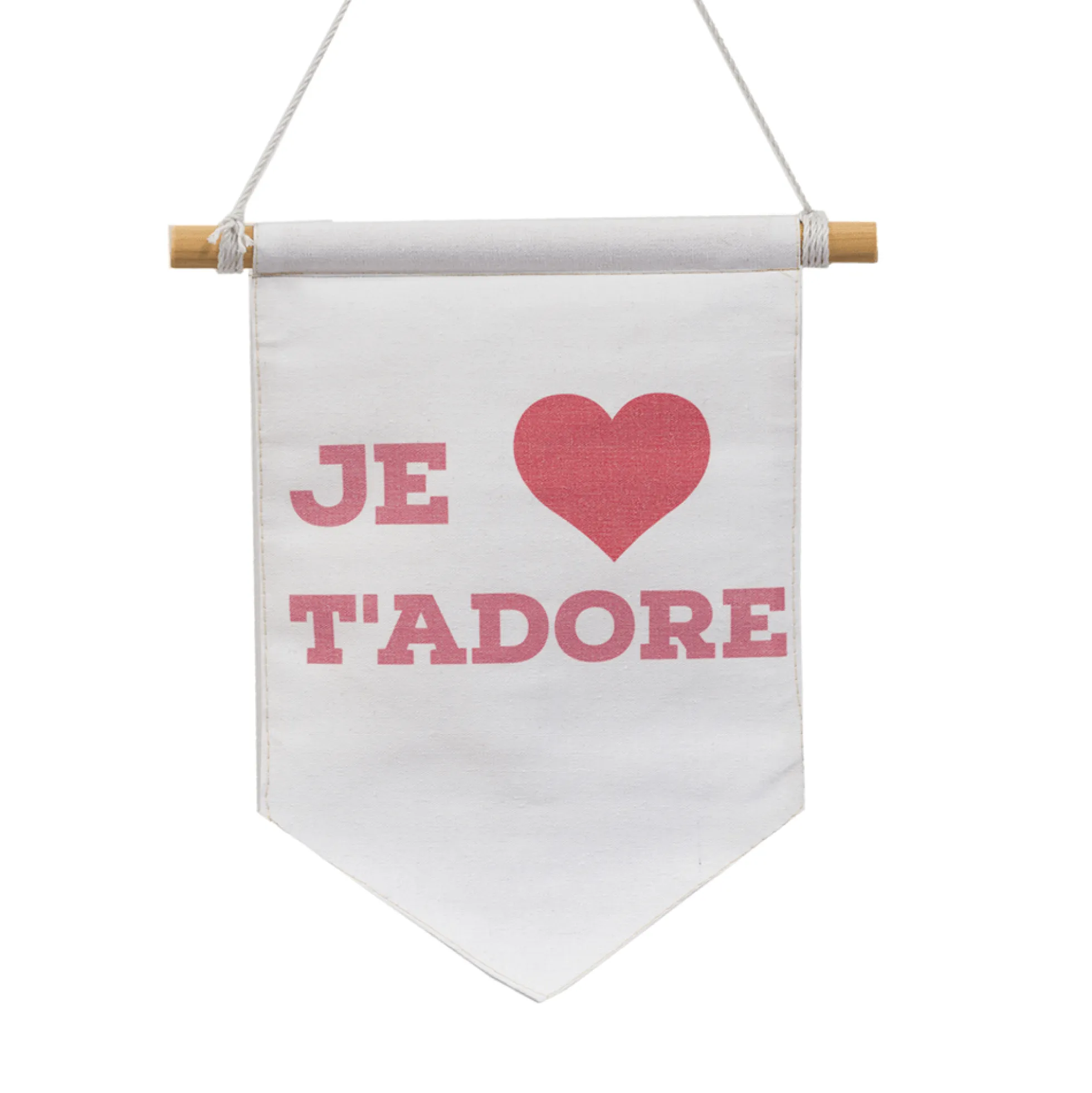 Banderola "Je t' adore"