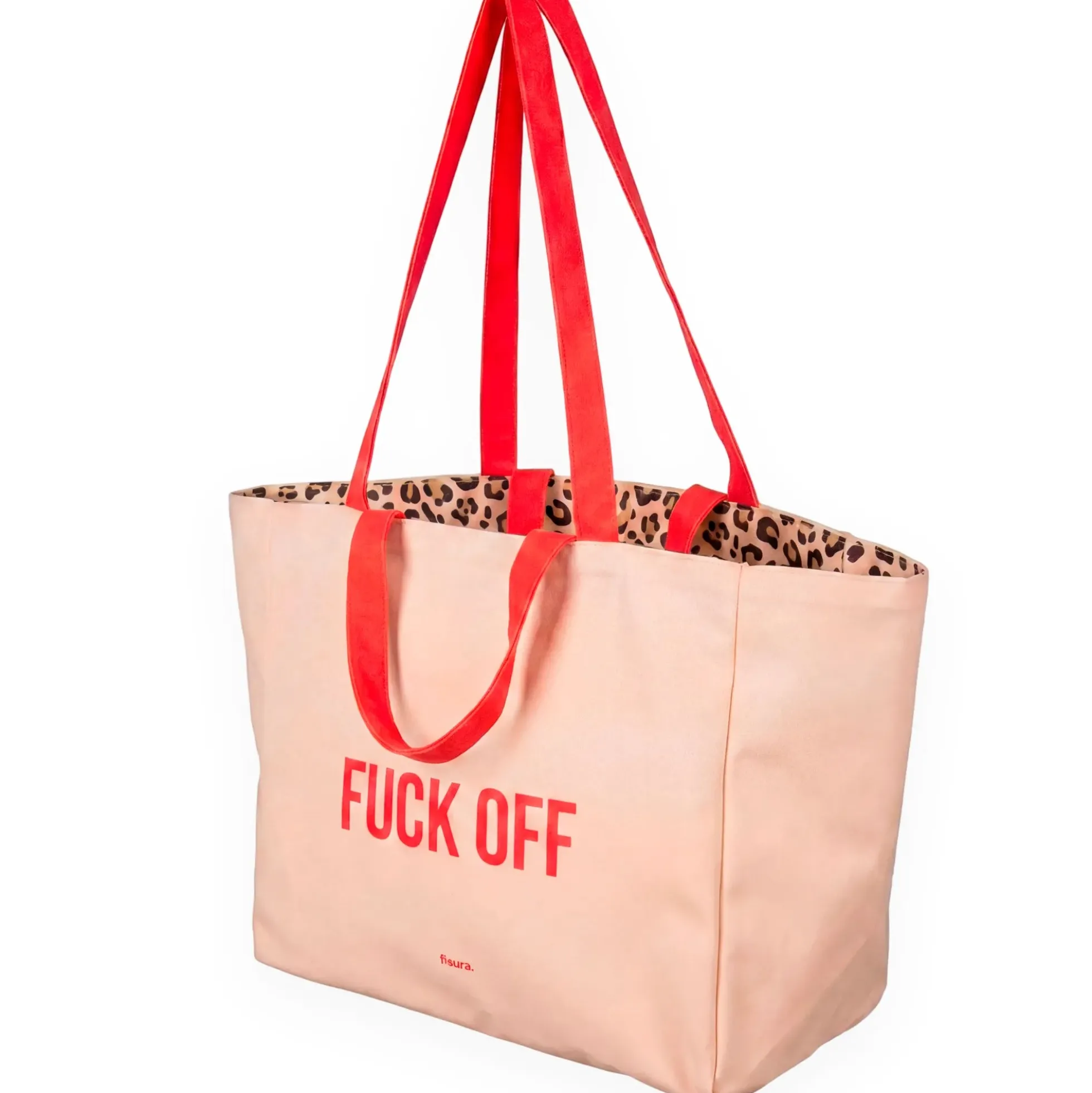 Bolsa de playa “Fuck off”