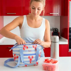 Bolsa térmica porta alimentos “Langostas”