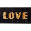 Bolso de playa "Love" Rojo