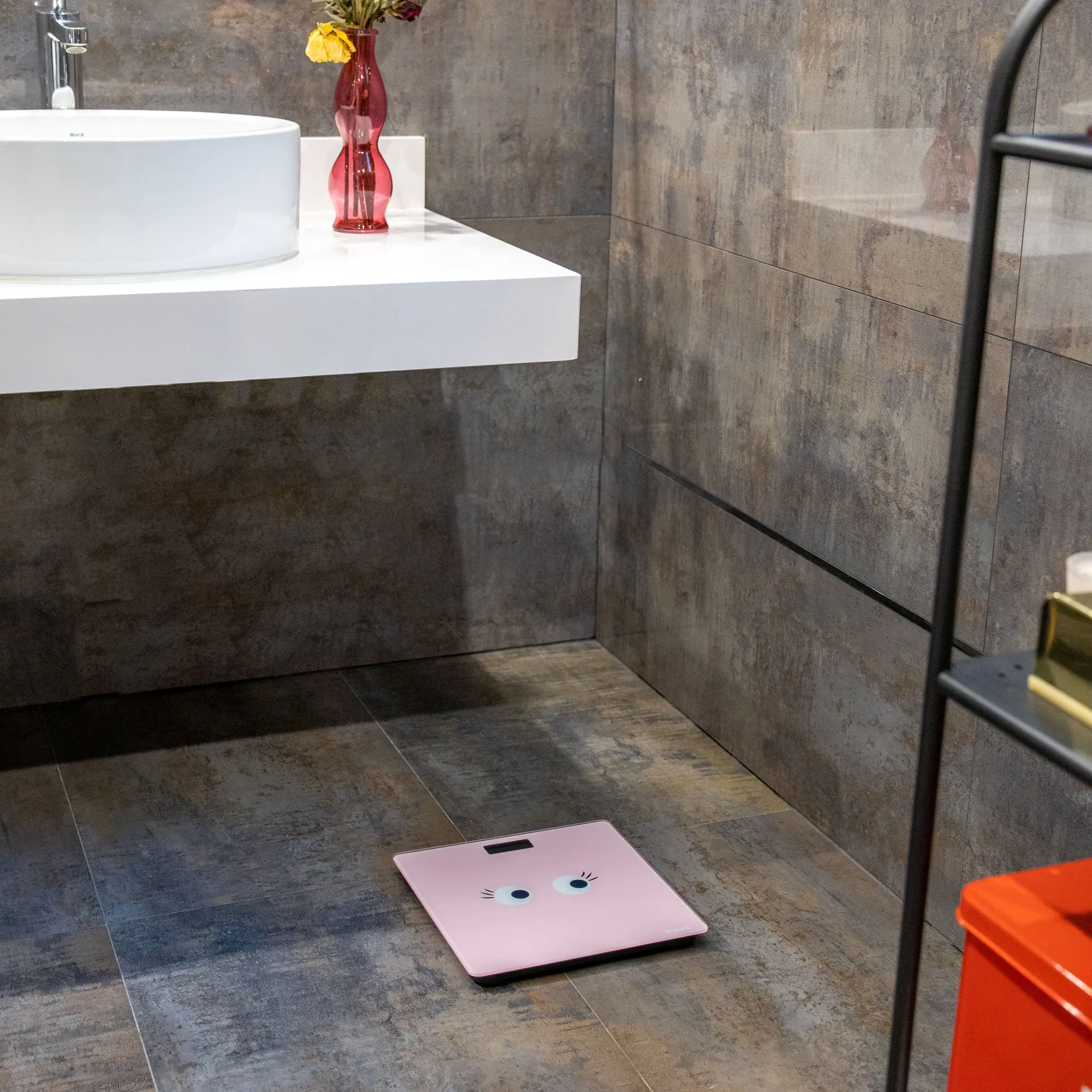 Báscula de baño “ojos”