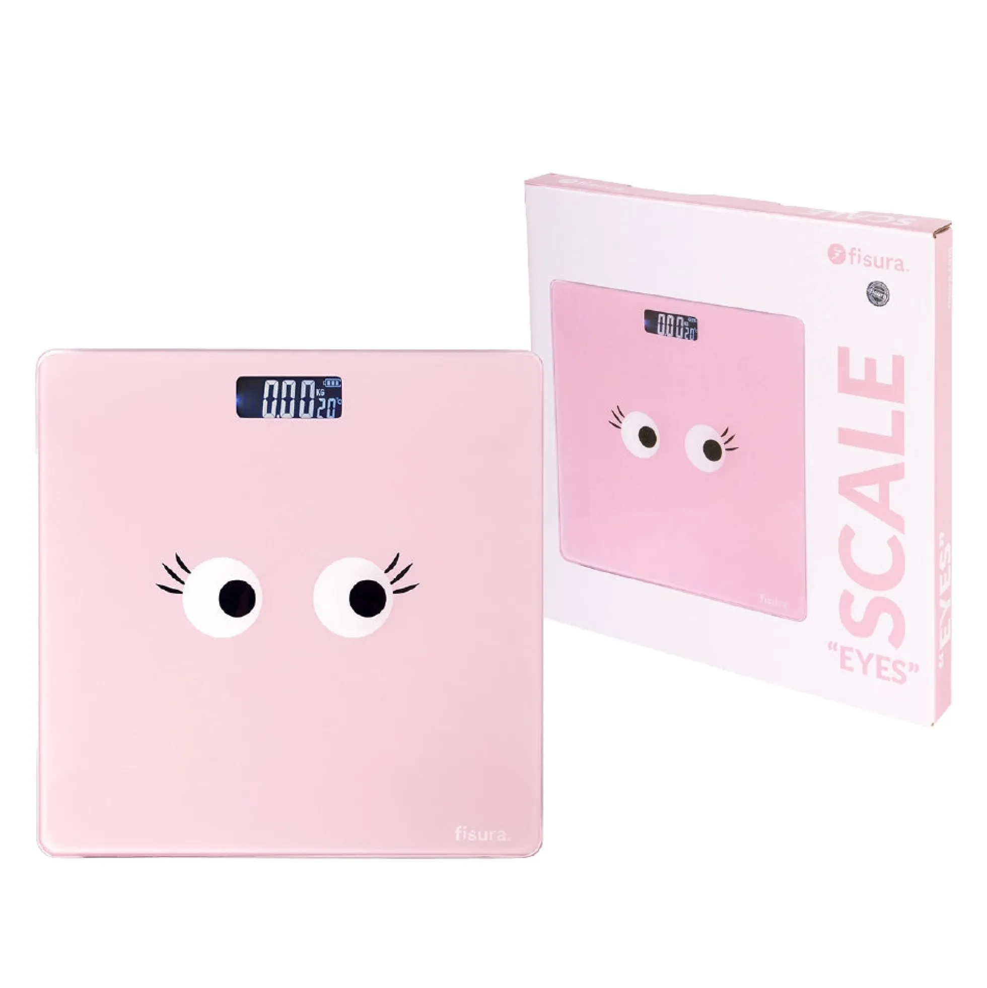 Báscula de baño “ojos”