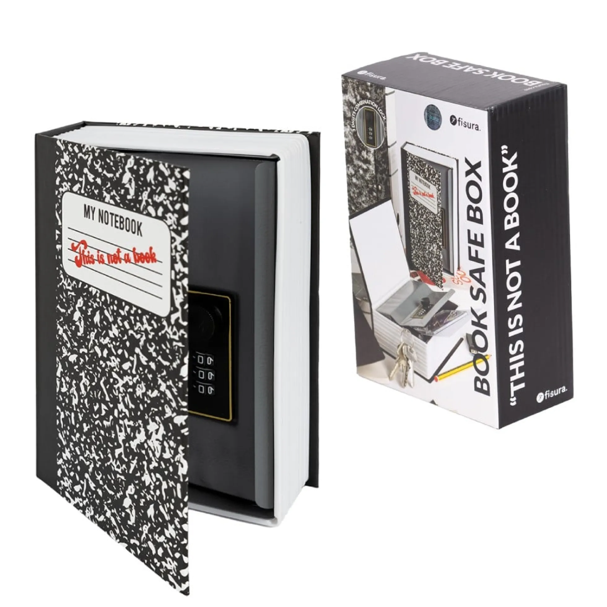 Caja fuerte libro “This is not a book”