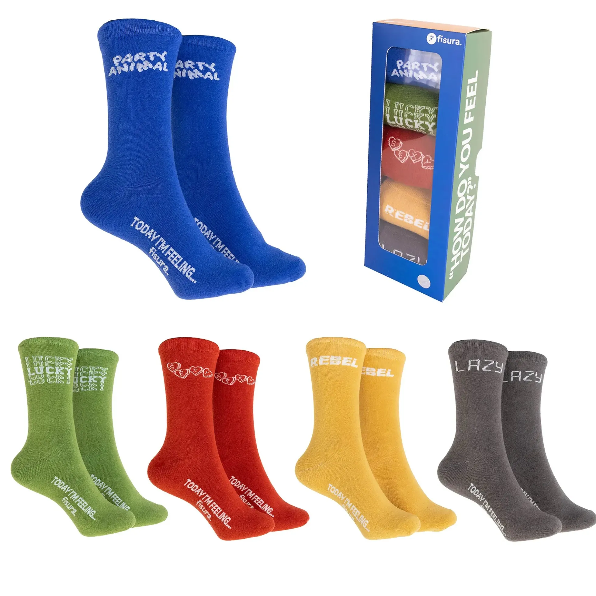 Calcetines originales “How do you feel today?"