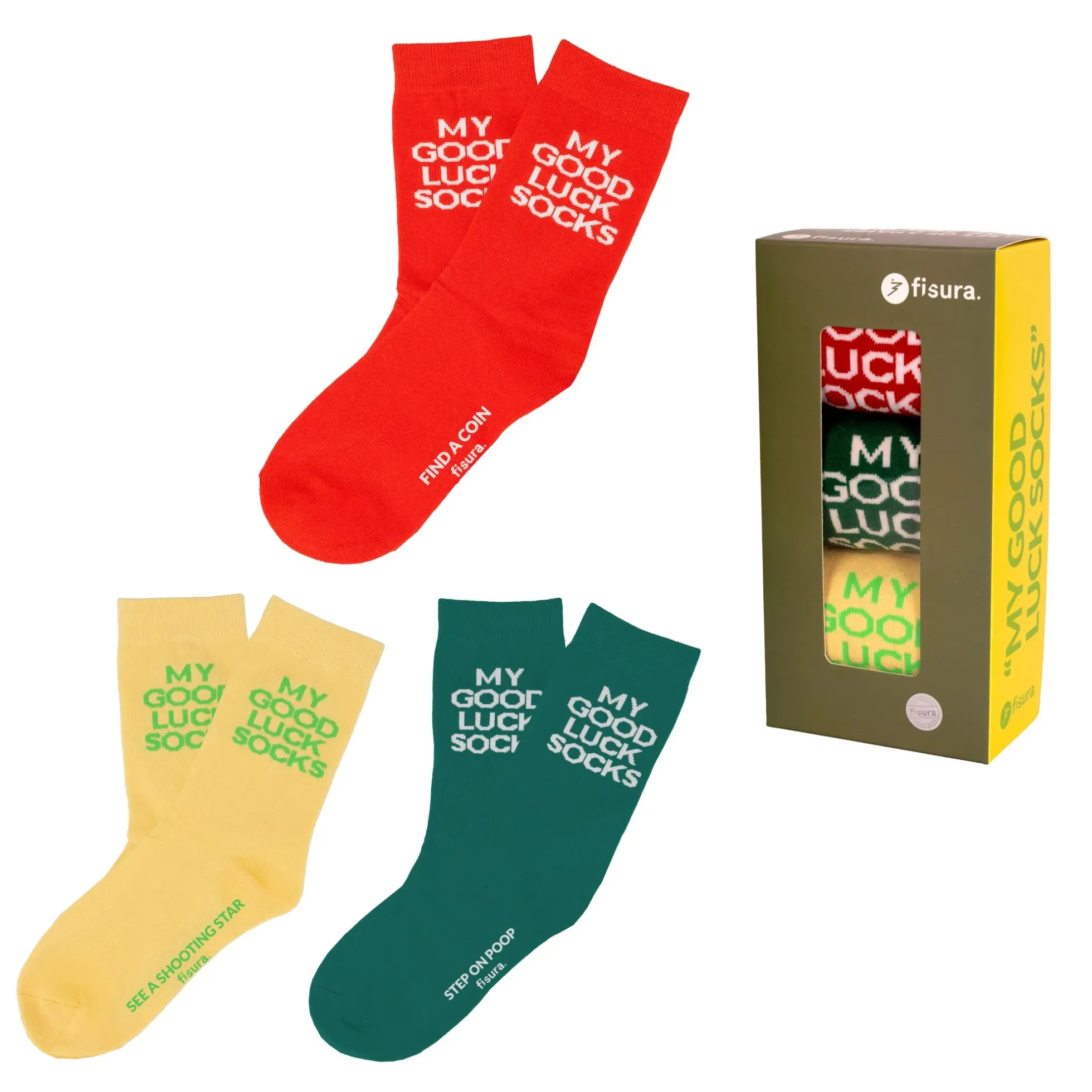 Calcetines originales “My good luck socks”