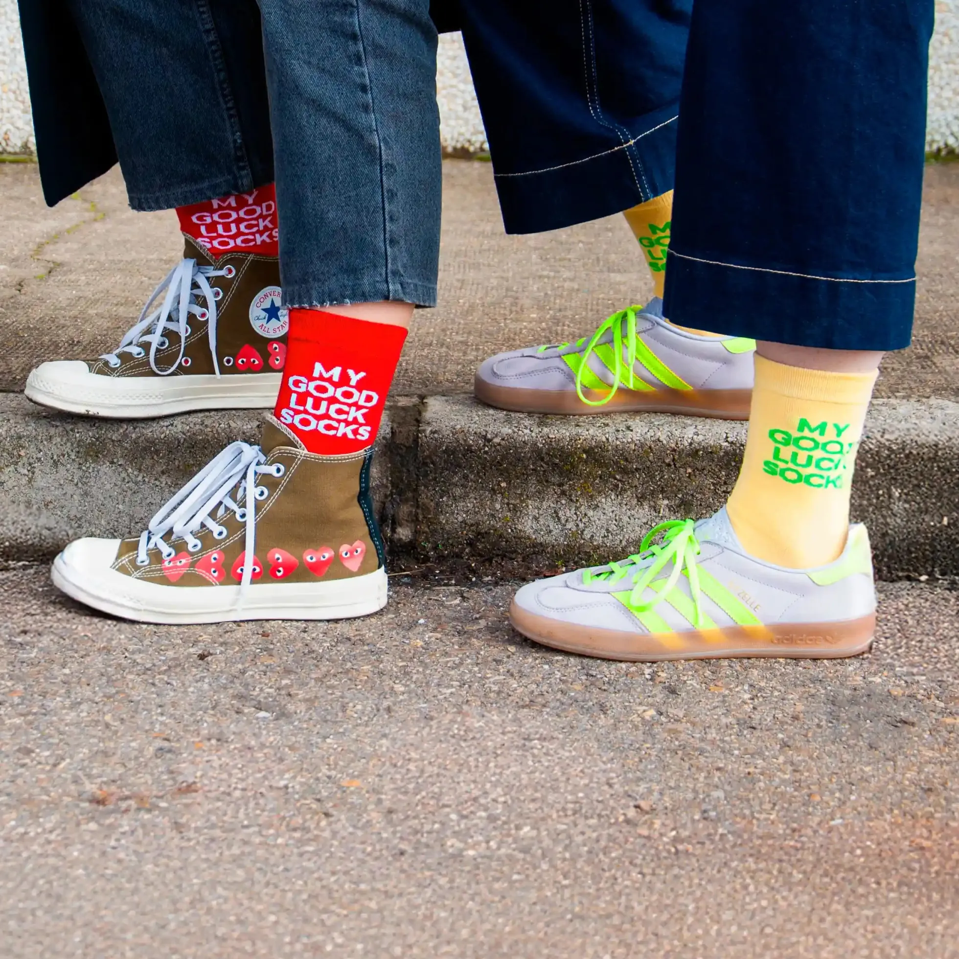 Calcetines originales “My good luck socks”