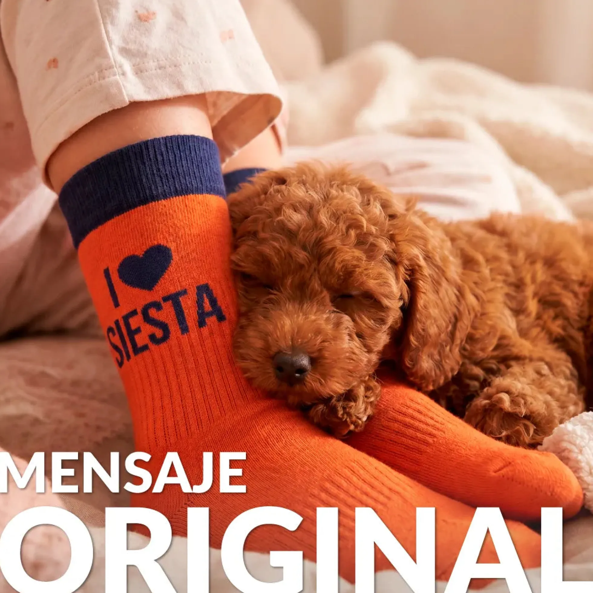 Calcetines Unisex “I love siesta”