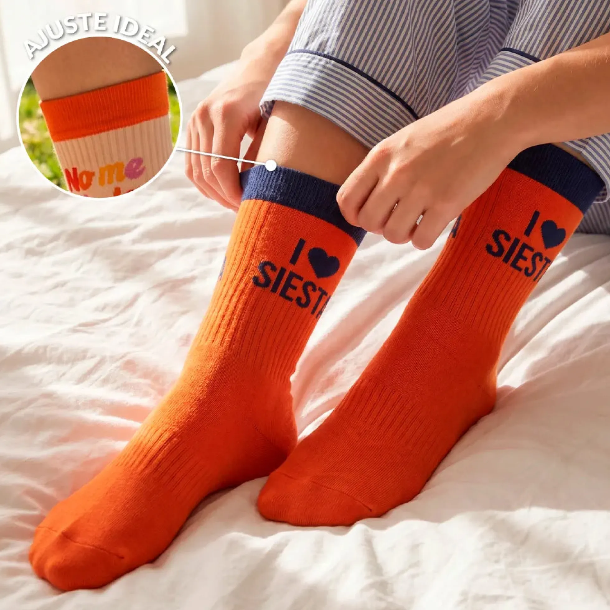 Calcetines Unisex “I love siesta”