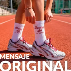 Calcetines Unisex “Running club to the bed”