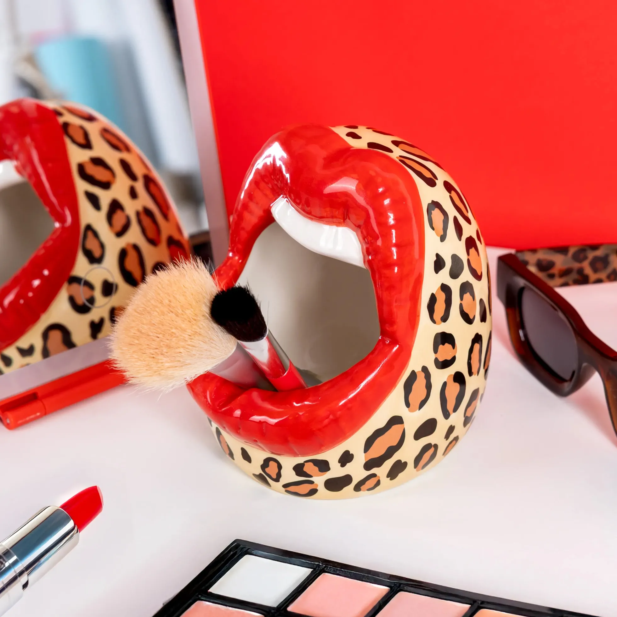 Cenicero boca “Leopardo”