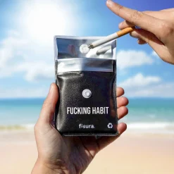 Cenicero portátil “Fucking habit” 3 unidades