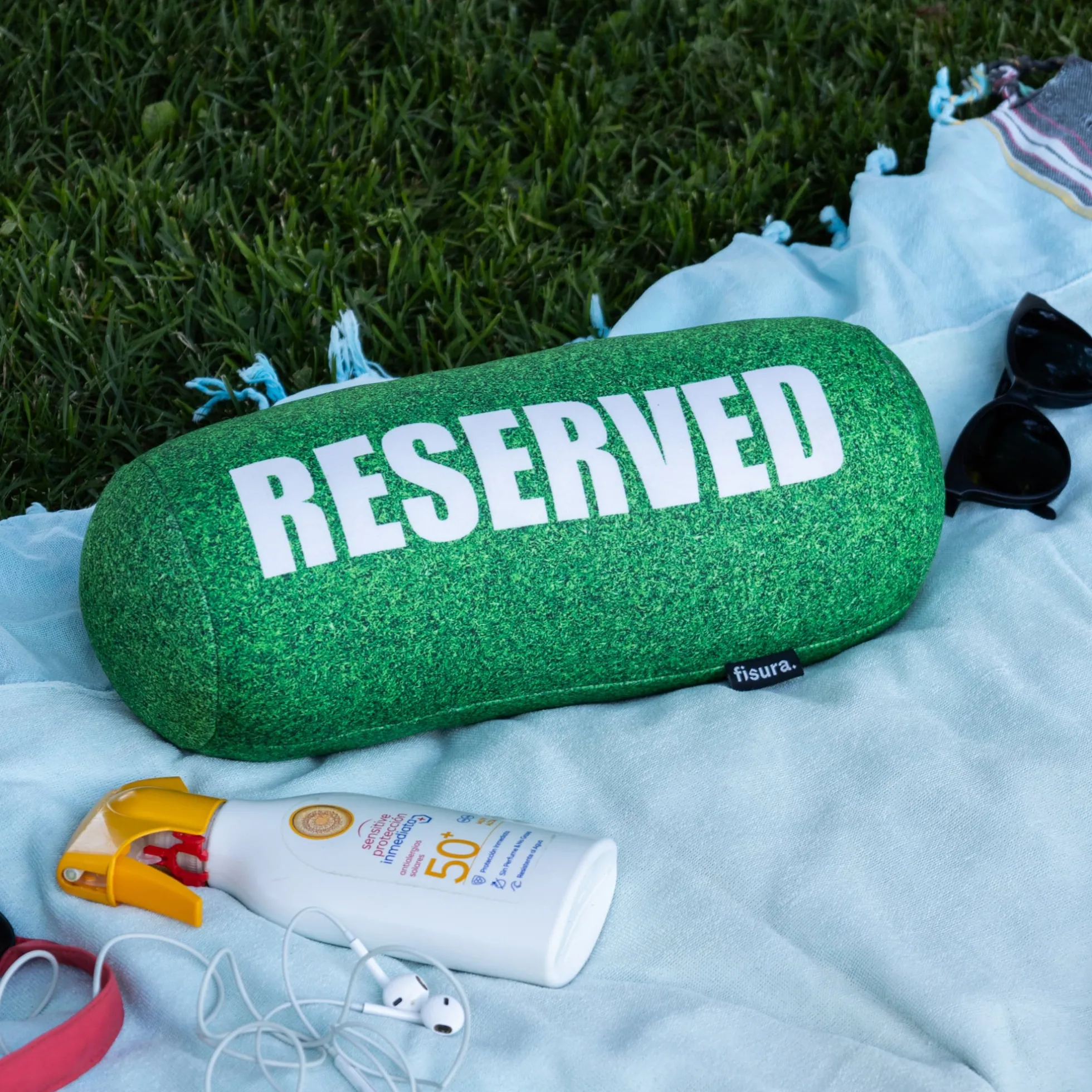 Cojín de playa "reserved"