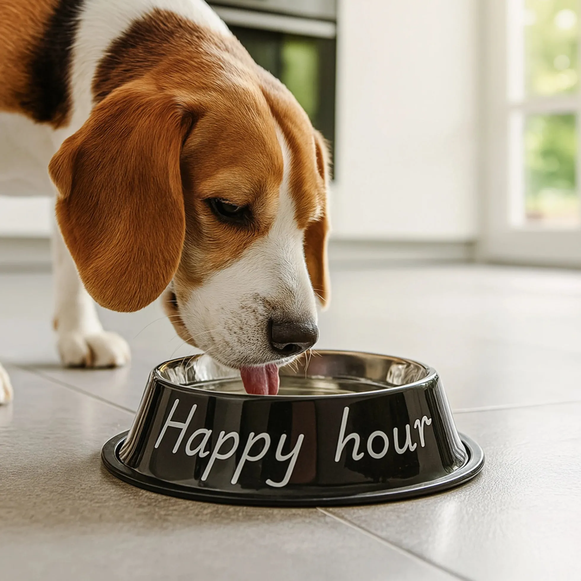 Comedero y bebedero “Happy hour”