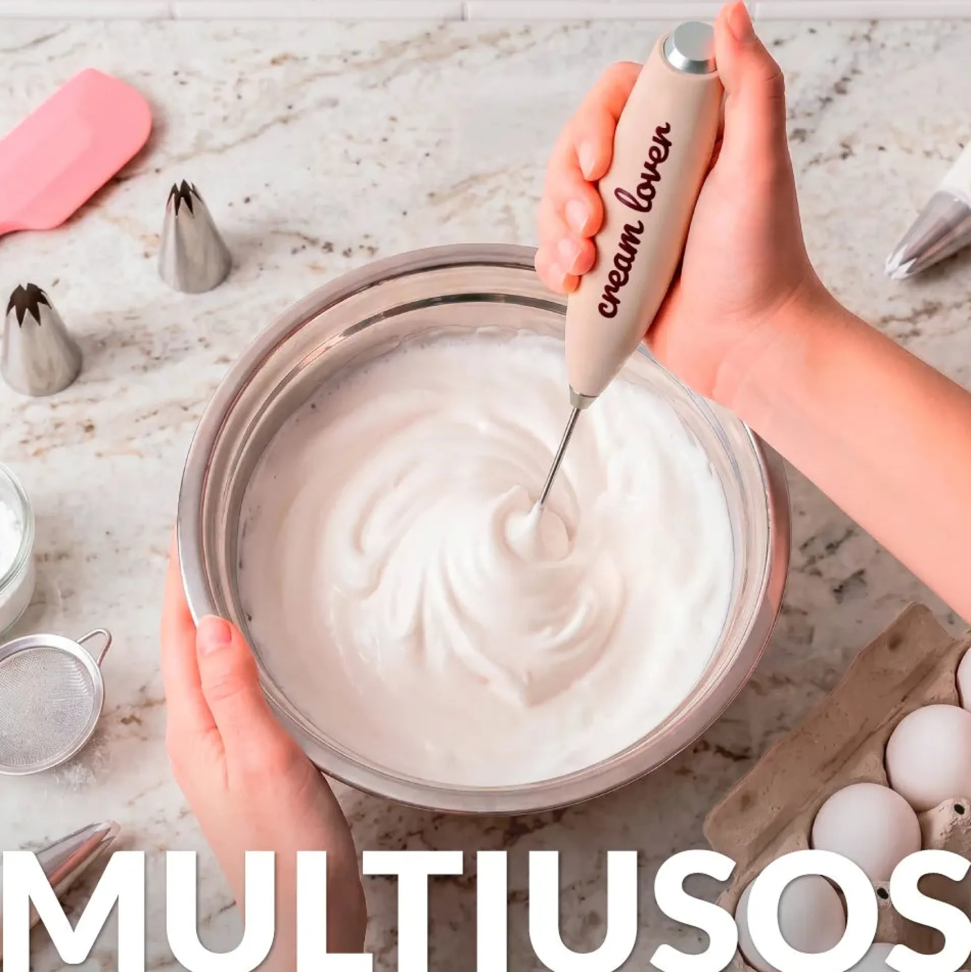 Espumador de leche "Cream lover"