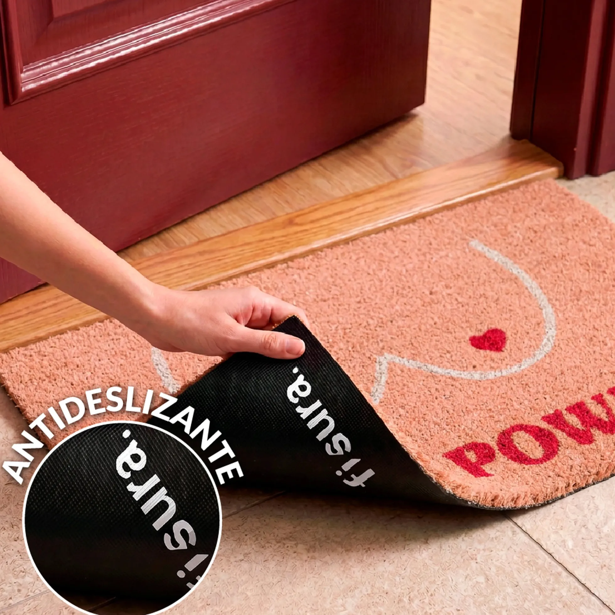 Felpudo 'Girl Power'