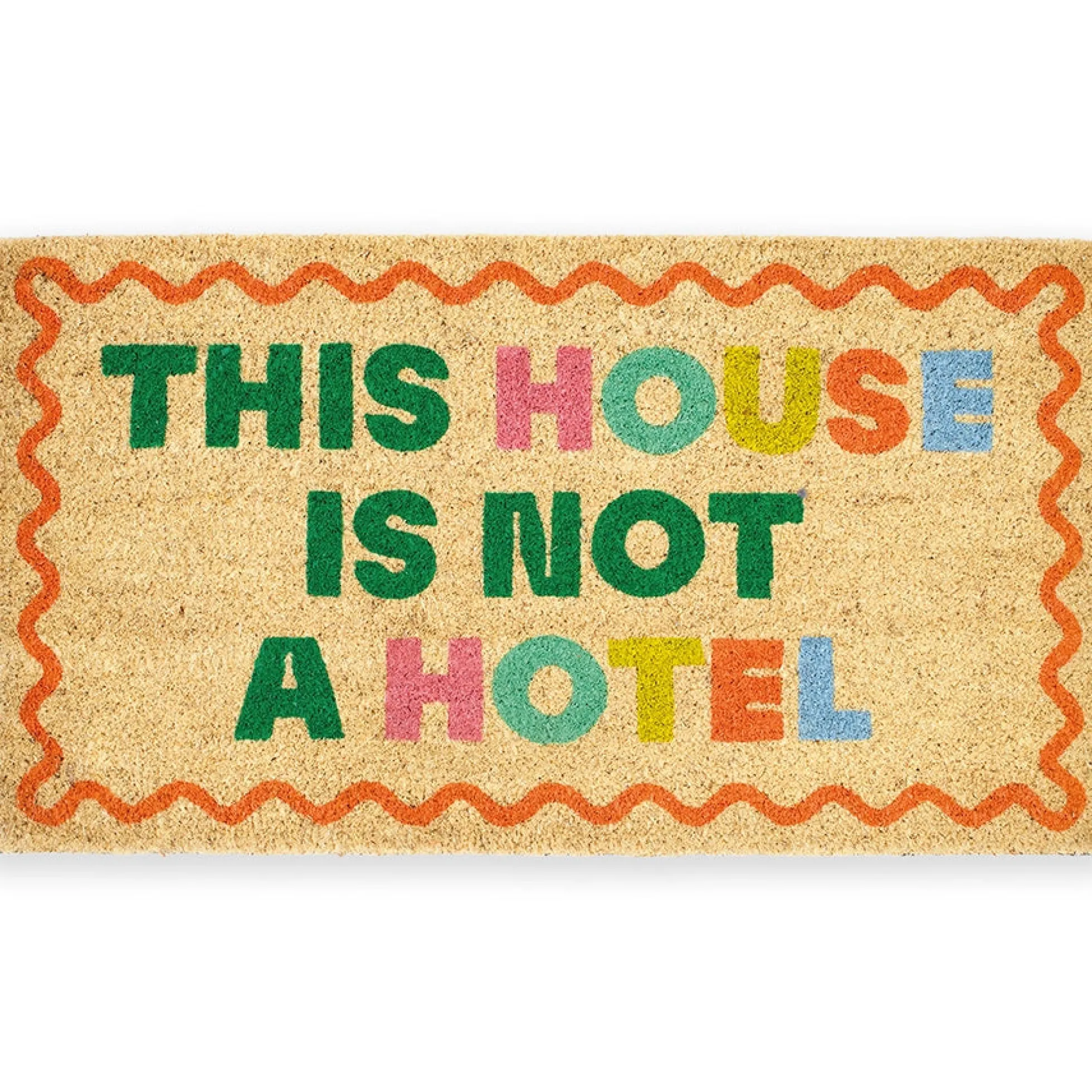 Felpudo “This house is not a hotel”