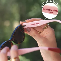 Gafas de sol “Back in five minutes”