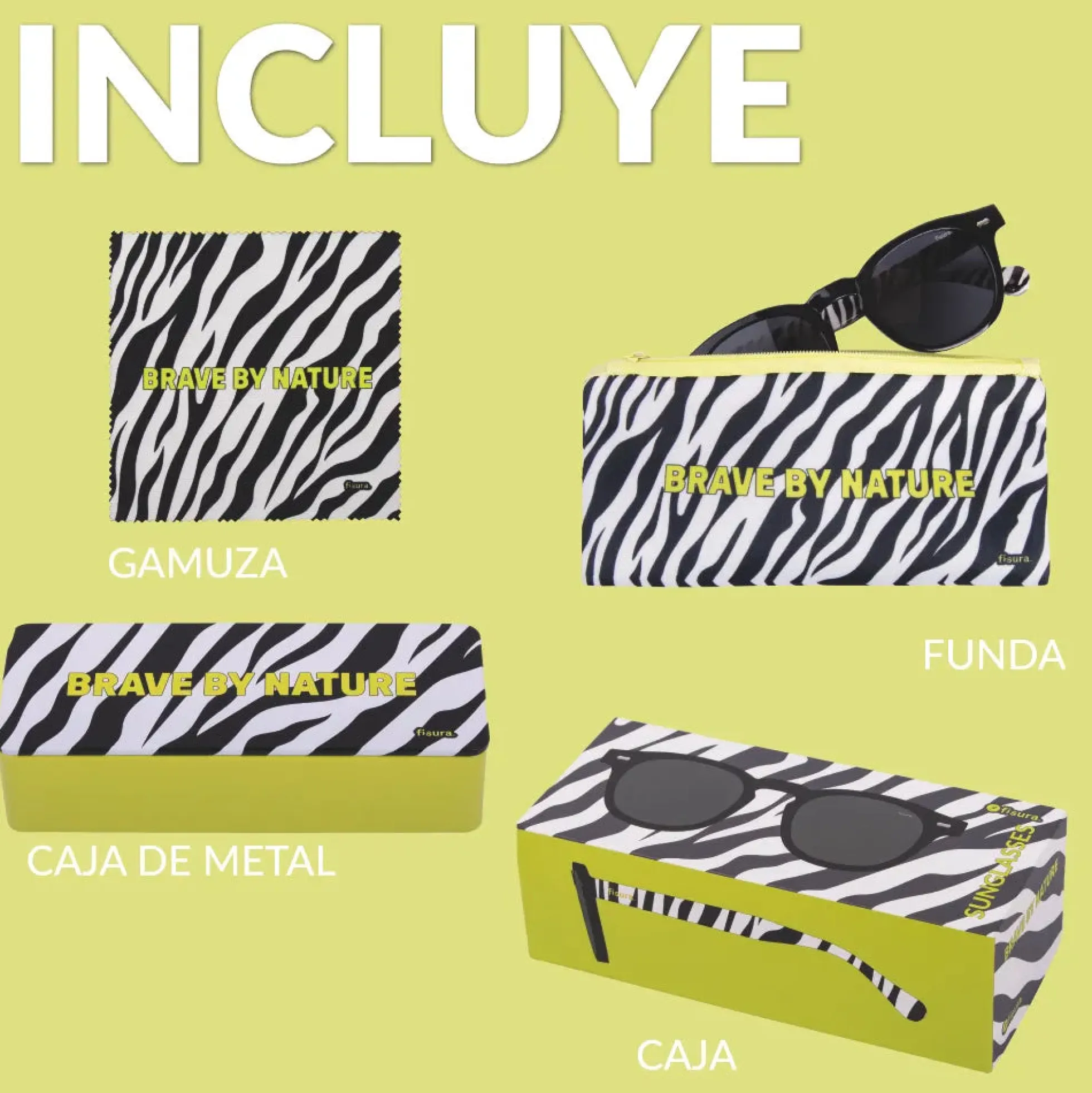 Gafas de sol “Brave by nature”