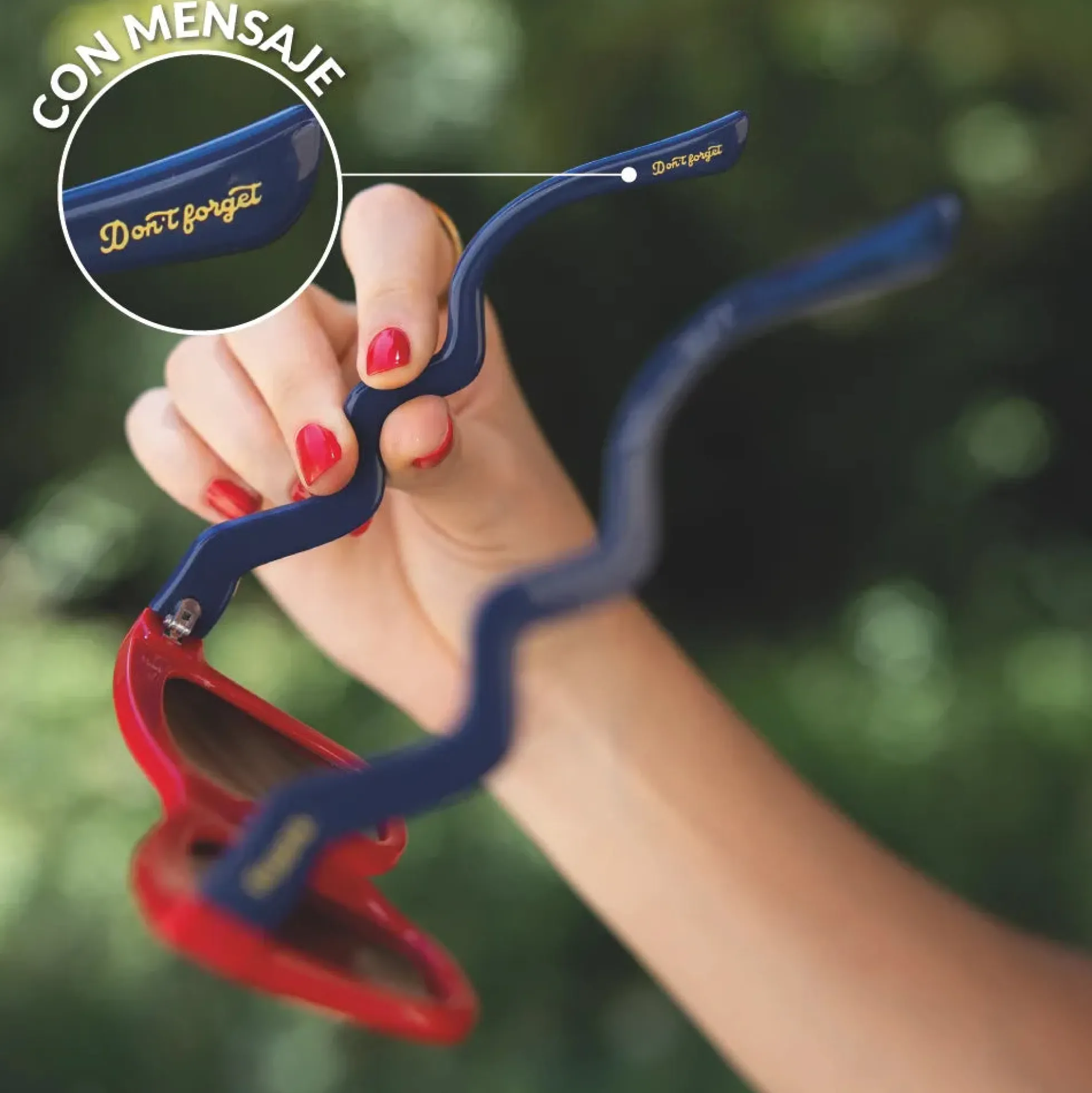 Gafas de sol “Don’t forget”