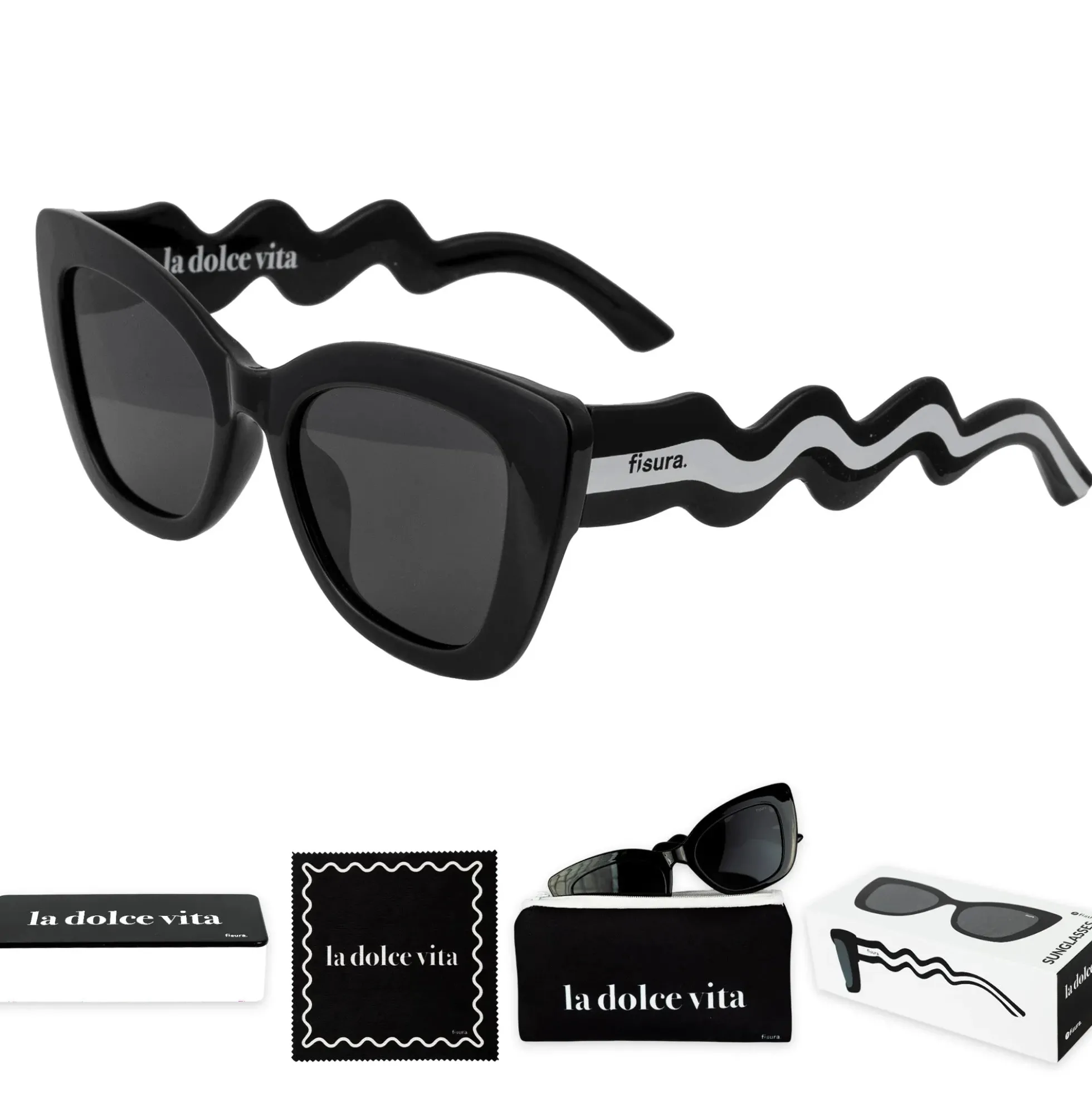 Gafas de sol ondas "La dolce vita"