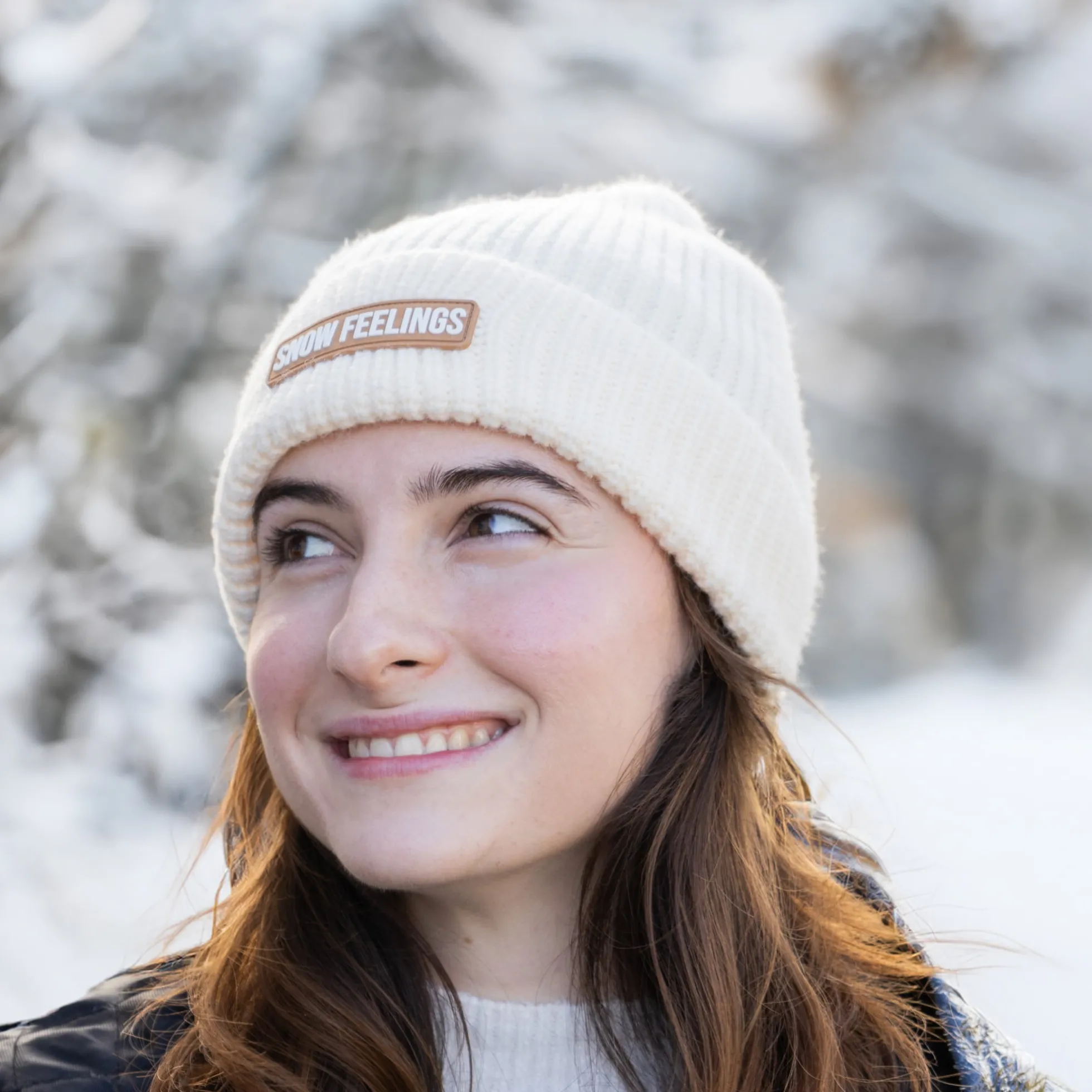 Gorro de canalé "Snow feelings"
