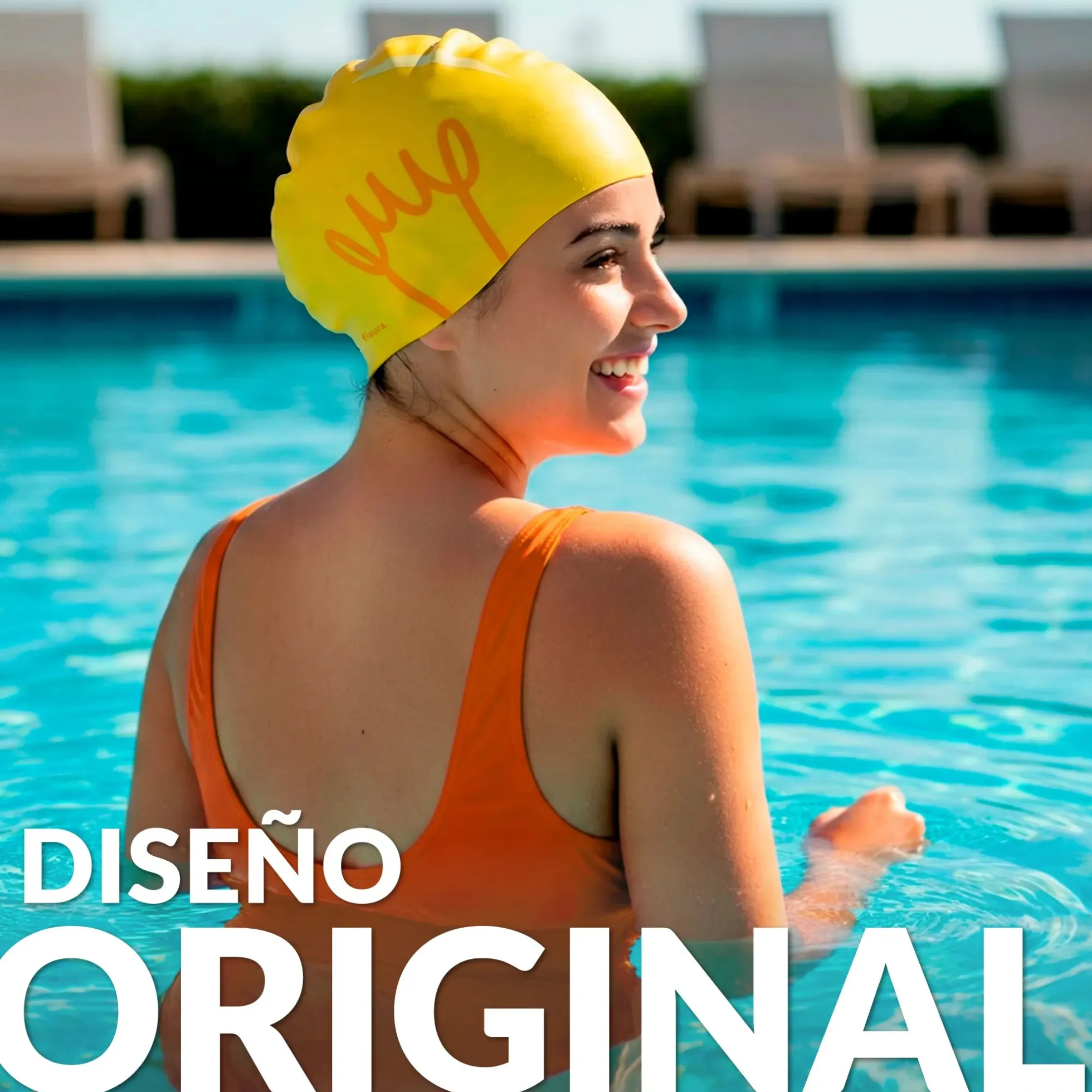 Gorro de piscina “Bombilla”