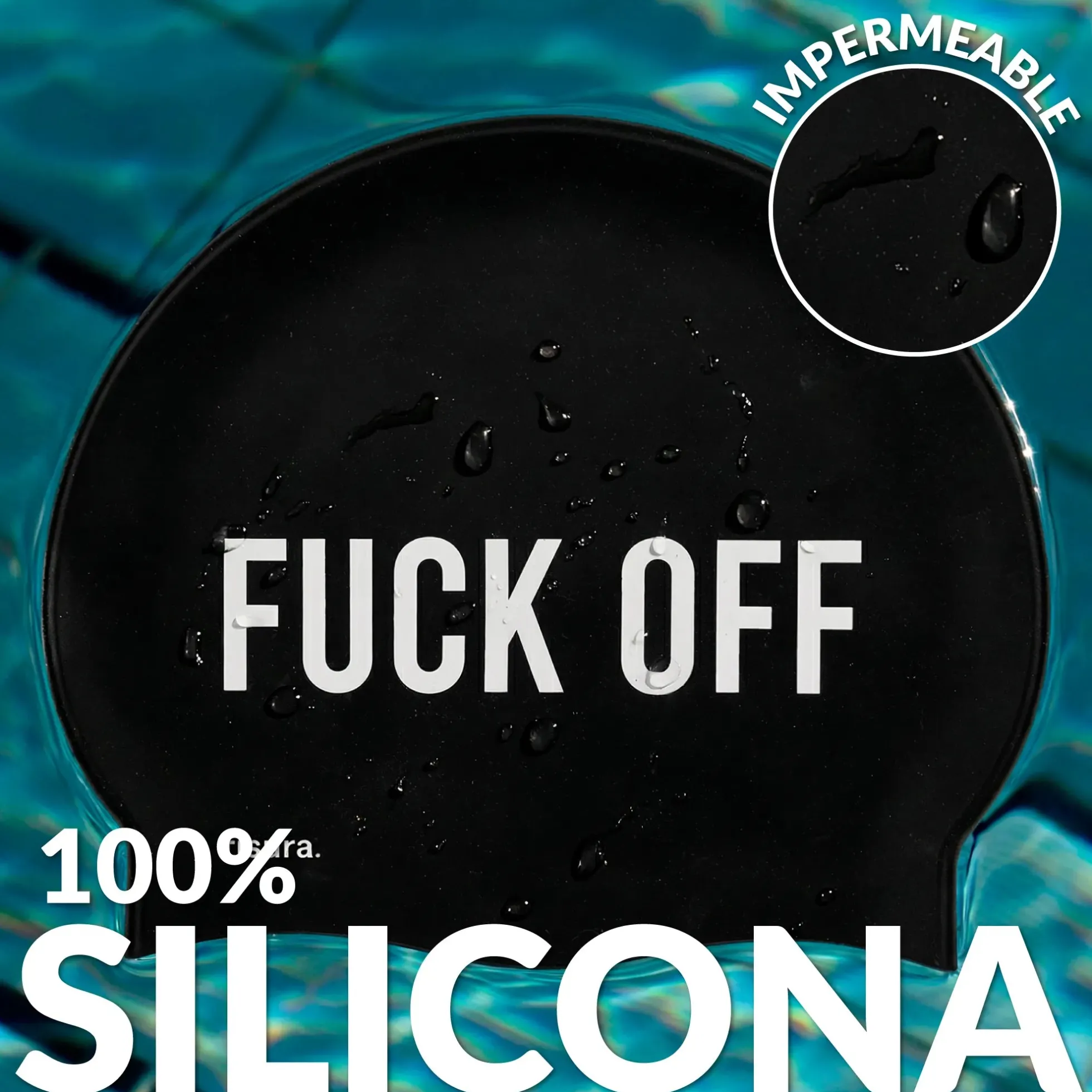 Gorro de piscina “Fuck off”