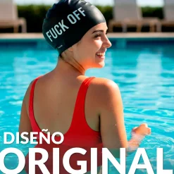 Gorro de piscina “Fuck off”