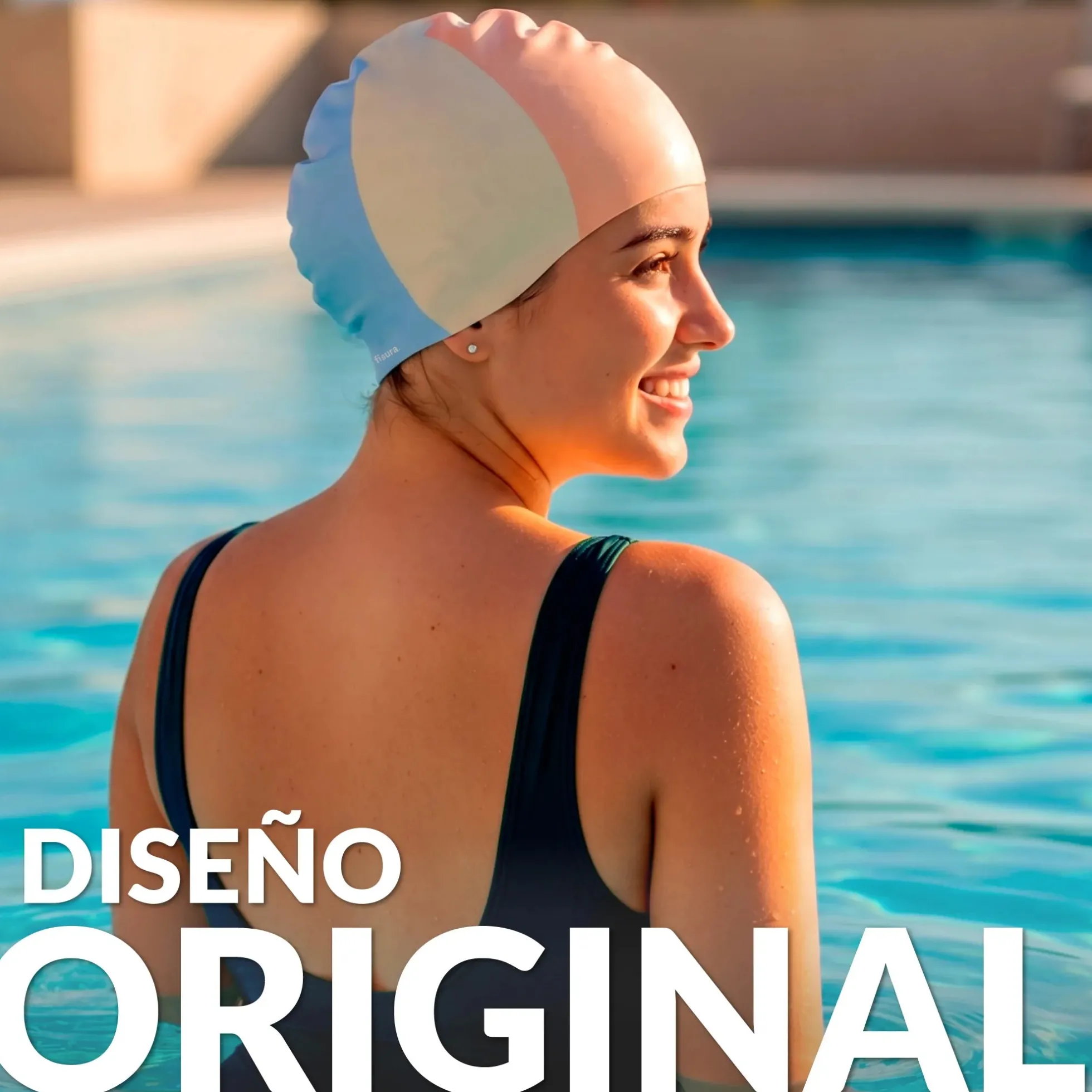 Gorro de piscina “Pelota de playa”