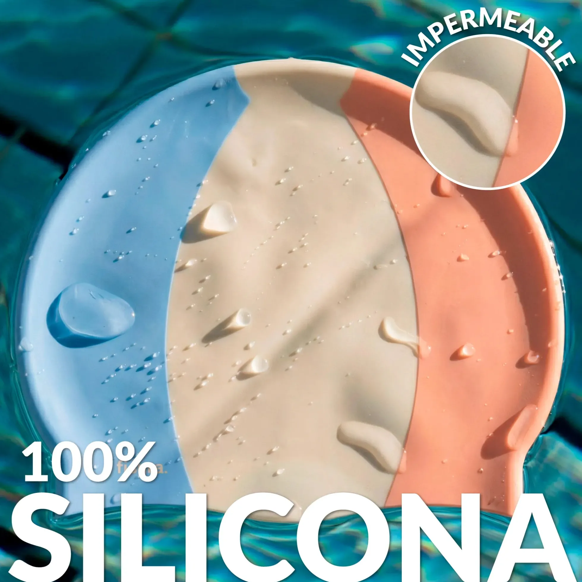 Gorro de piscina “Pelota de playa”